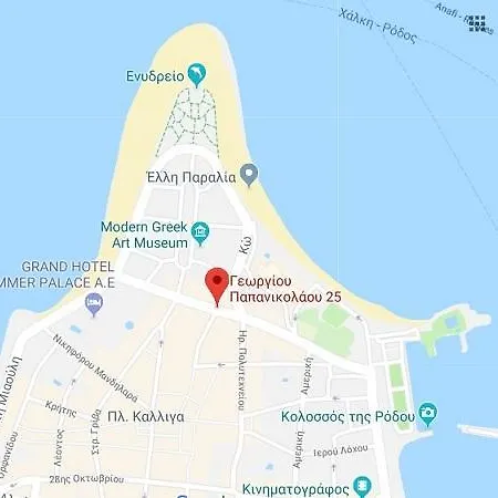 Beautiful Center Flat Appartement Rhodes City