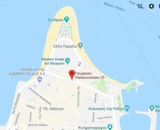 Beautiful Center Flat Apartment Rhodes City